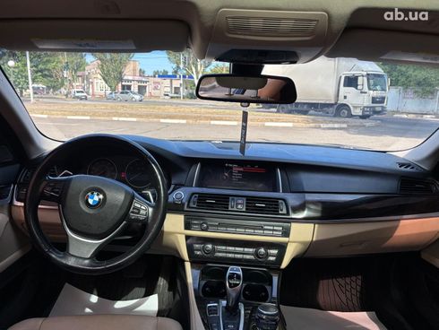 BMW 5 серия 2016 синий - фото 58