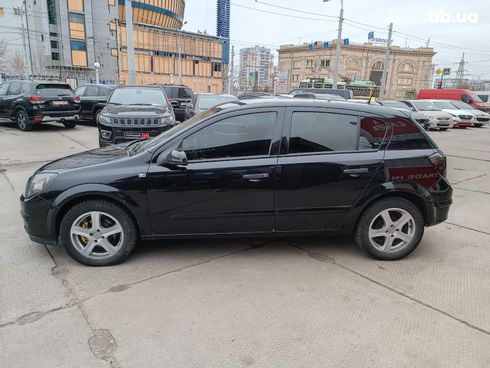 Opel Astra 2006 черный - фото 4