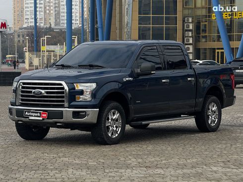 Ford f-150 2016 синий - фото 3