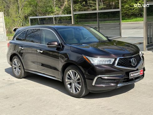 Acura MDX 2017 черный - фото 3