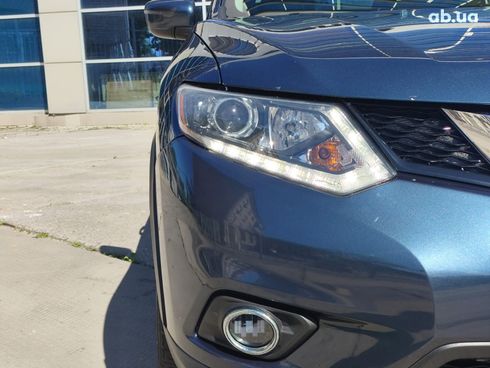 Nissan Rogue 2015 синий - фото 10