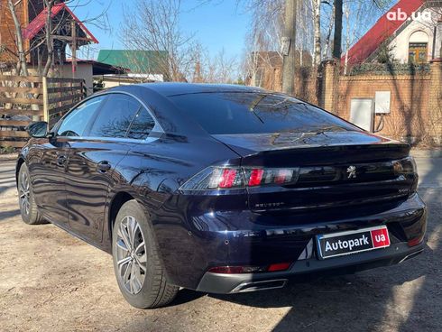 Peugeot 508 2020 синий - фото 23