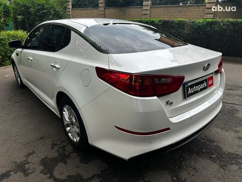 Kia K5 2013 белый - фото 7