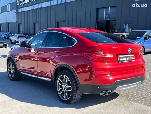 BMW X4 2015 красный - фото 7