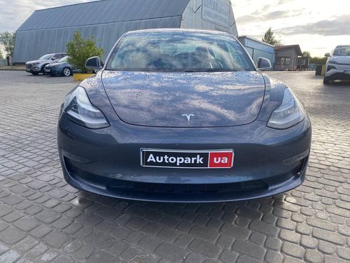 Tesla Model 3 2018 серый - фото 2