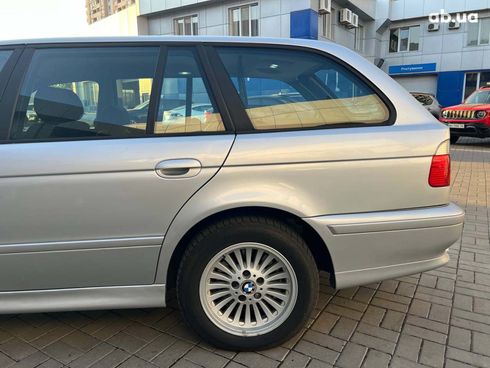 BMW 5 серия 2001 серый - фото 13