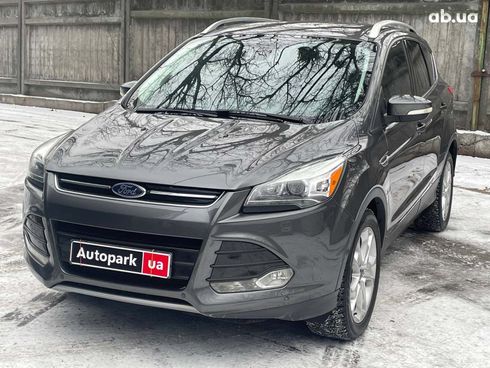 Ford Escape 2015 серый - фото 12