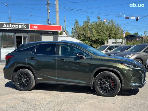 Lexus rx 450 h 2019 зеленый - фото 8