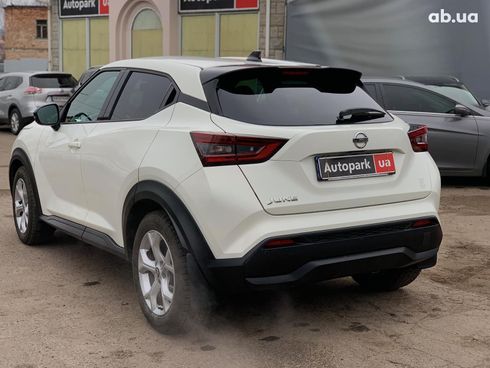 Nissan Juke 2021 белый - фото 7