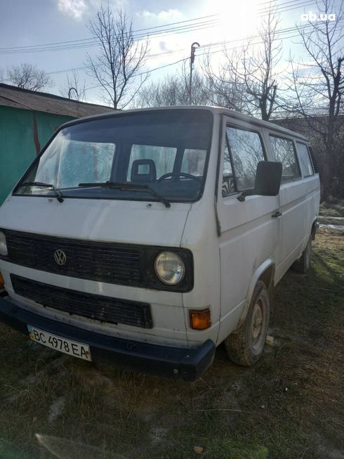 Volkswagen Transporter 1987 серый - фото 2