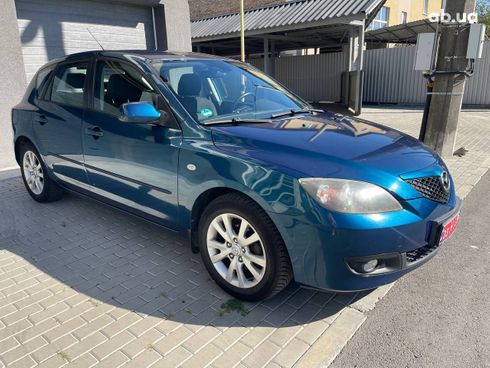 Mazda 3 2007 синий - фото 2