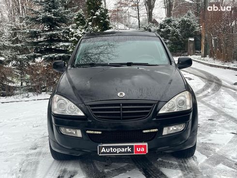 SsangYong kyron deluxe 2007 черный - фото 2