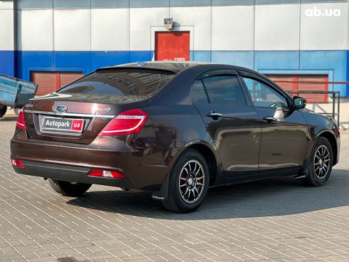 Geely Emgrand 7 2017 коричневый - фото 4