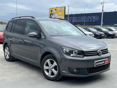Volkswagen Touran 2012 серый - фото 3