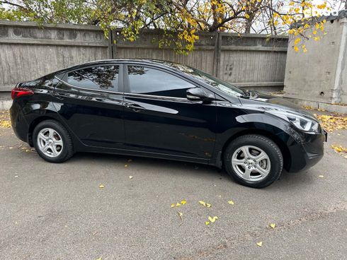 Hyundai Elantra 2014 черный - фото 4