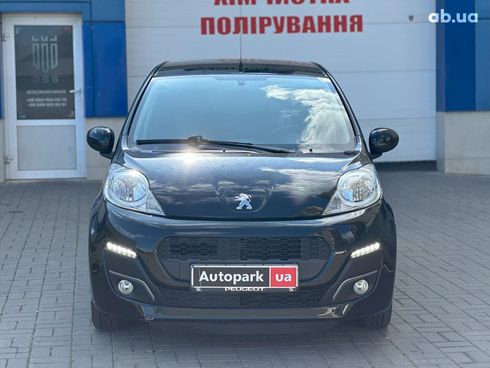 Peugeot 107 2012 черный - фото 2