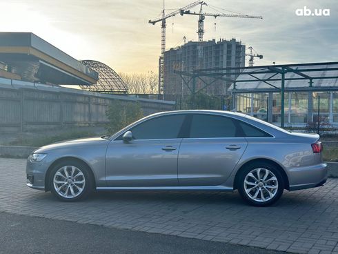 Audi A6 2015 серый - фото 8