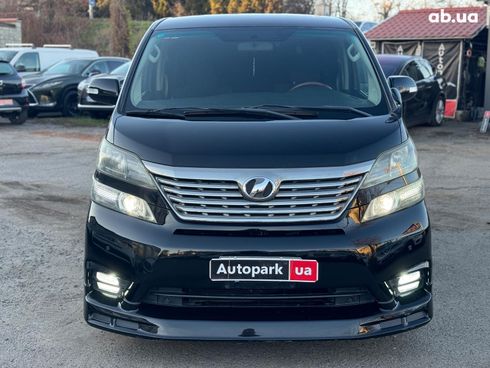 Toyota Vellfire 2010 черный - фото 3