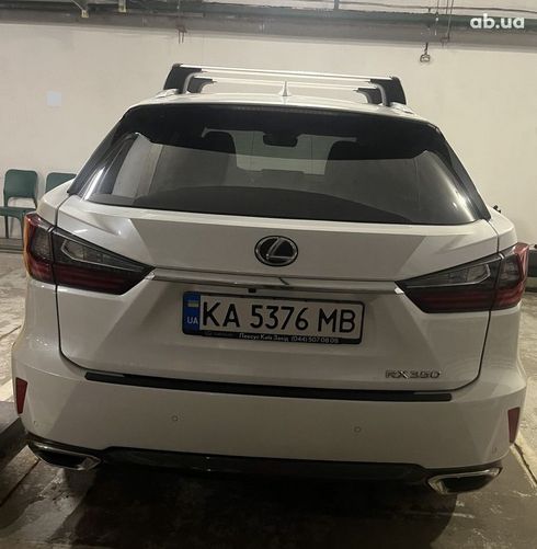 Lexus RX 2019 белый - фото 15