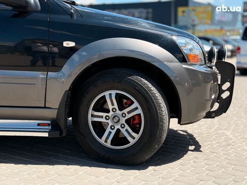Kia Sorento 2008 черный - фото 11