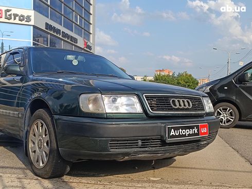 Audi 100 1994 зеленый - фото 13