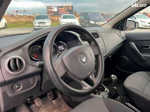 Renault Logan 2016 белый - фото 17