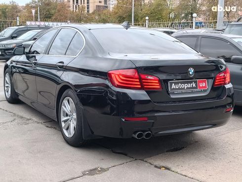 BMW 5 серия 2016 черный - фото 8