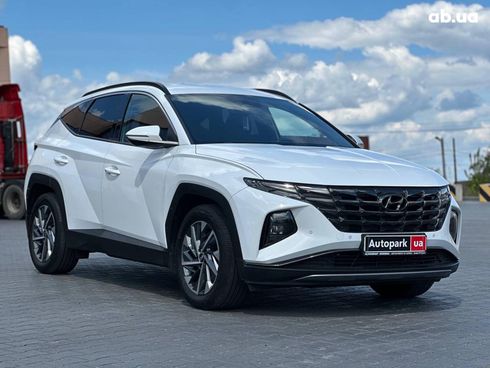 Hyundai Tucson 2021 белый - фото 3