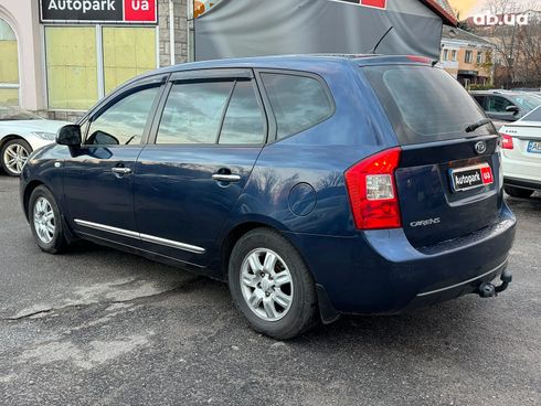 Kia Carens 2007 синий - фото 8