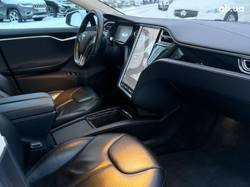 Tesla Model S 2015 белый - фото 23
