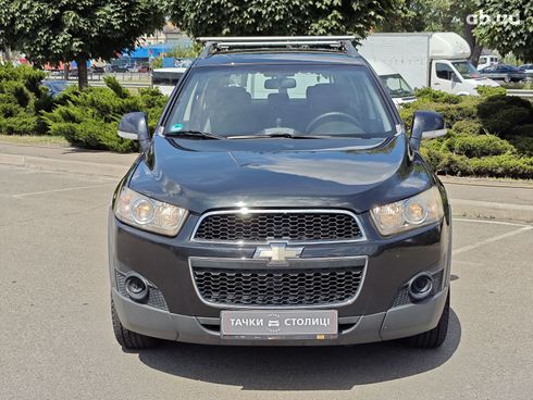Chevrolet Captiva 2012 черный - фото 2