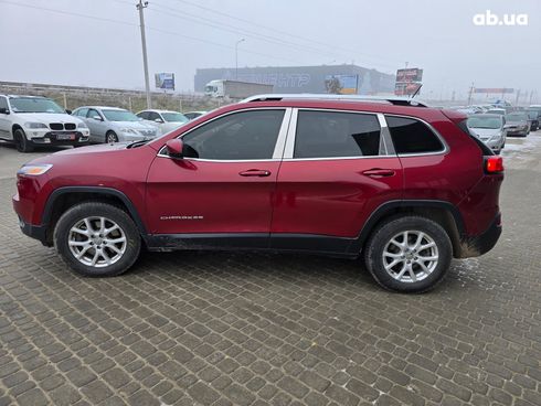 Jeep Cherokee 2013 красный - фото 11