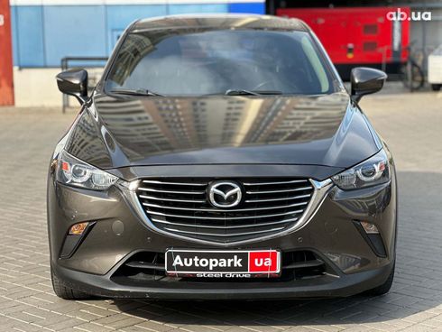 Mazda CX-3 2016 коричневый - фото 2