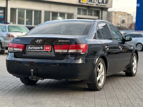 Hyundai Sonata 2006 черный - фото 5