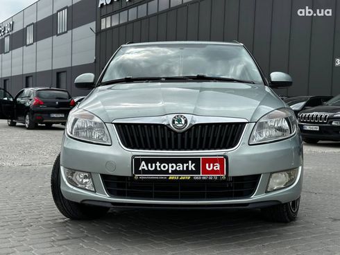 Skoda Fabia 2012 серый - фото 2