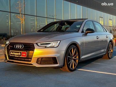 Audi A4 2018 серый - фото 13