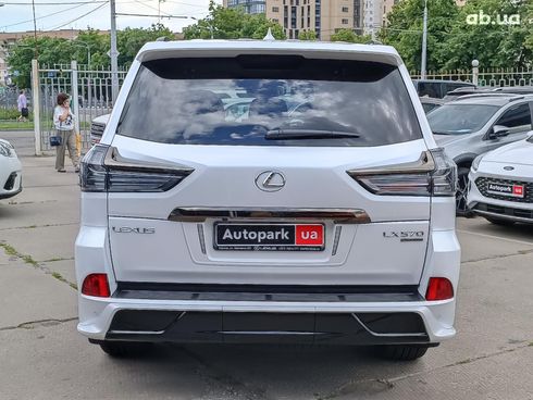 Lexus lx 570 2021 белый - фото 9
