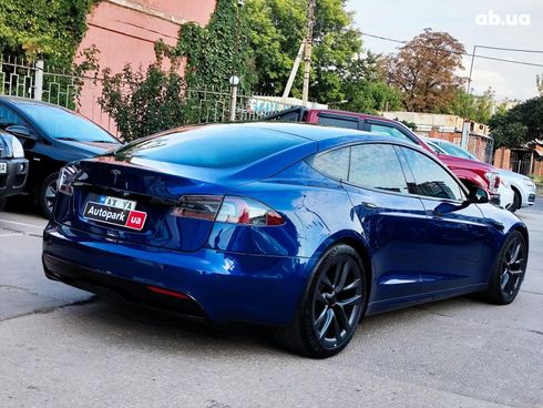 Tesla Model S 2022 синий - фото 13