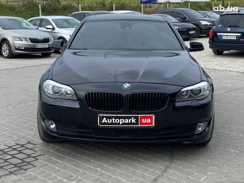 BMW 5 серия 2011 черный - фото 13
