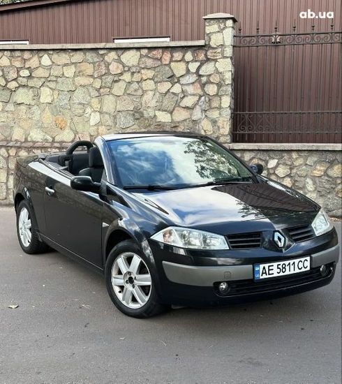 Renault Megane 2005 черный - фото 3