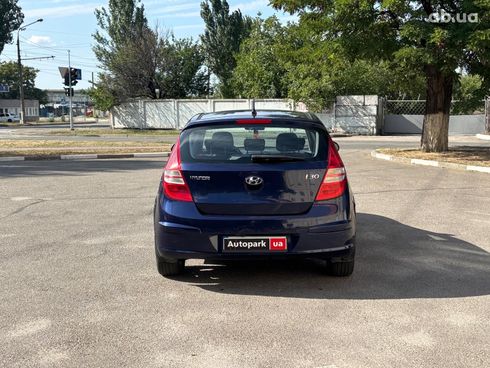 Hyundai i30 2008 синий - фото 4
