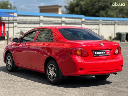 Toyota Corolla 2009 красный - фото 14