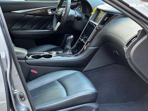 Infiniti Q50 2017 серый - фото 16