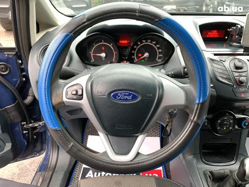 Ford Fiesta 2012 синий - фото 23