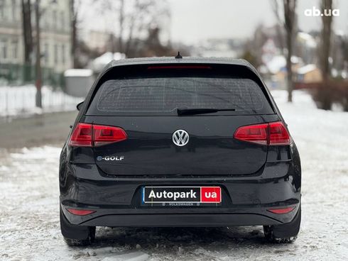 Volkswagen e-Golf 2016 черный - фото 6
