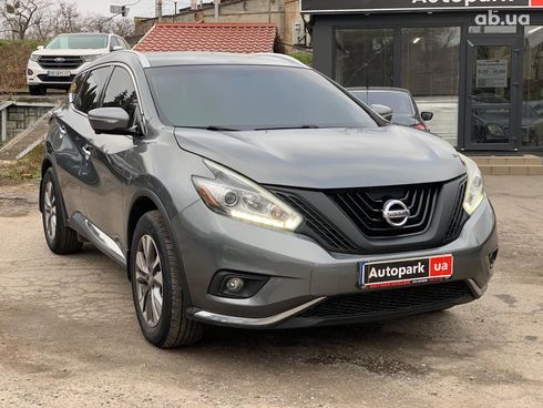Nissan Murano 2015 серый - фото 3