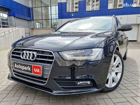 Audi A4 2014 черный - фото 2