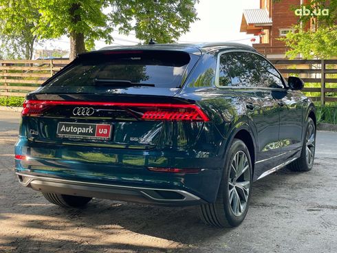 Audi Q8 2021 синий - фото 8