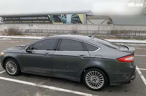 Ford Fusion 2016 серый - фото 5