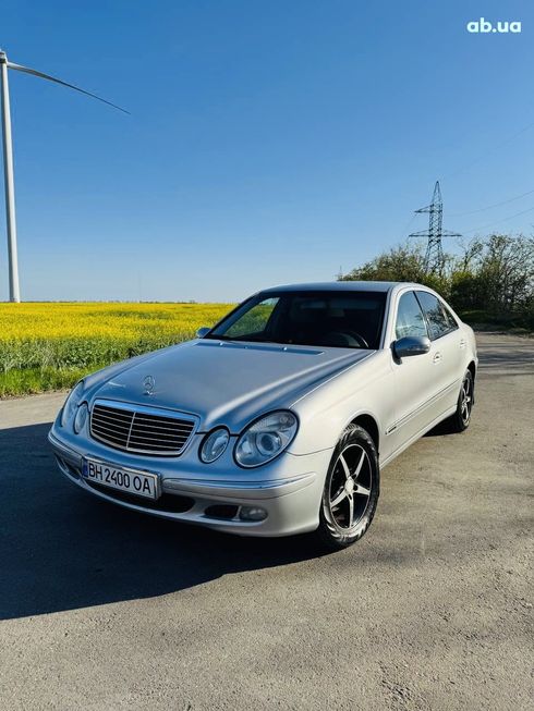 Mercedes-Benz E-Класс 2003 серый - фото 7